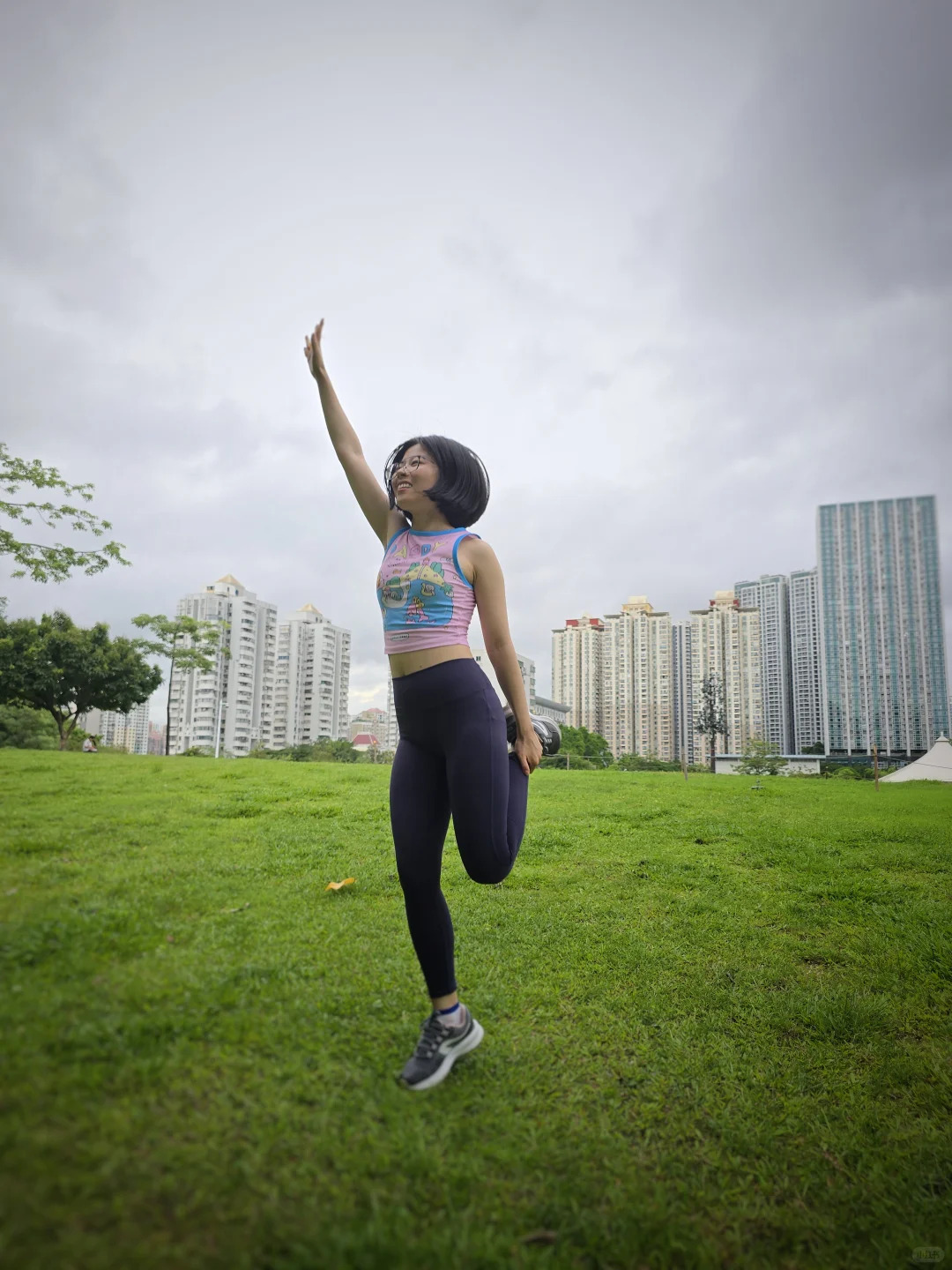 雷雨当然也能去公园
