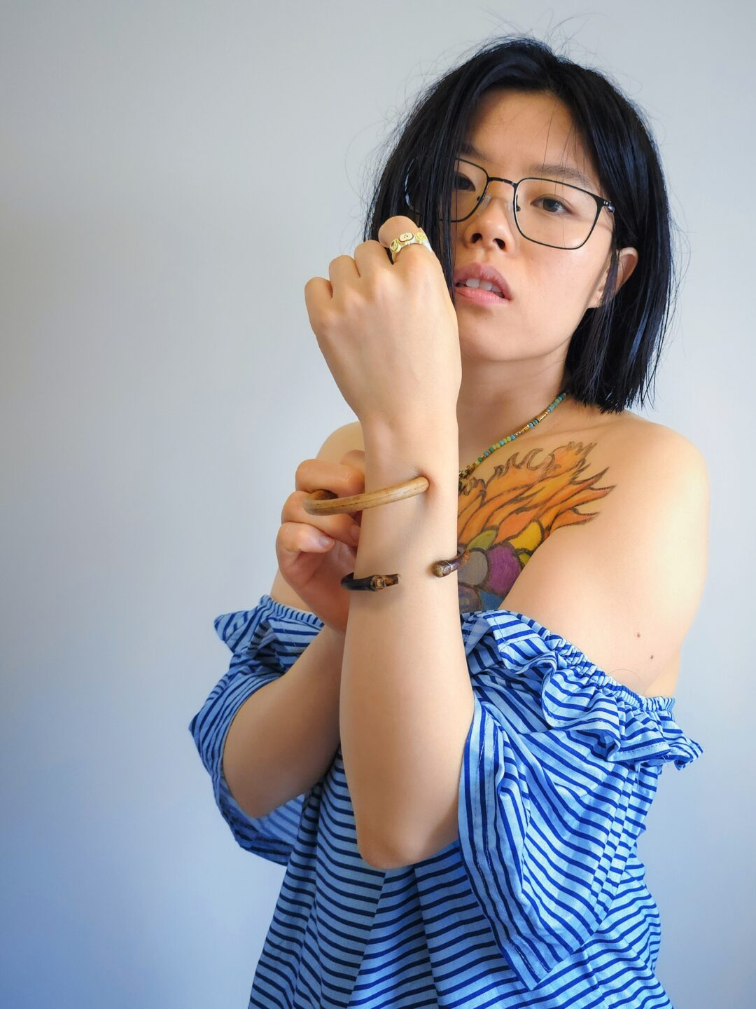 唯一化妆只有唇膏